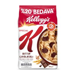 Kellogg's 480 gr Special K Bitter Çikolatalı Kahvaltılık Tam Buğday ve Pirinç Gevreği