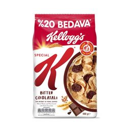 Kellogg's 480 gr Special K Bitter Çikolatalı Kahvaltılık Tam Buğday ve Pirinç Gevreği