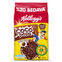 Kellogg's 540 gr Coco Pops Çikolatalı Buğday ve Mısır Gevreği