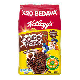 Kellogg's 540 gr Coco Pops Çikolatalı Buğday ve Mısır Gevreği