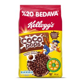 Kellogg's 540 gr Coco Pops Çikolatalı Buğday ve Mısır Gevreği