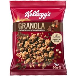 Kelloggs Çikolata Parçacıklı ve Fındıklı 60 gr Granola