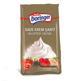 Kent Boringer 1 kg Sade Krem Şanti