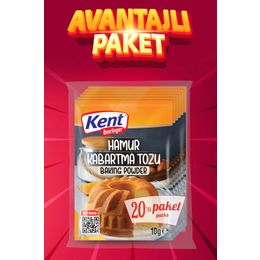 Kent Boringer 20x10 gr Hamur Kabartma Tozu