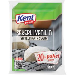 Kent Boringer 20x5 gr Şekerli Vanilin
