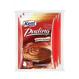 Kent Boringer 3 x 115 gr Çikolata Parçalı Puding