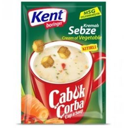 Kent Boringer 4x18 gr Kremalı Sebze Çabuk Çorba