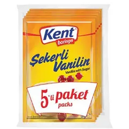 Kent Boringer 5 Adet Şekerli Vanilin