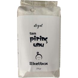 Ketbox 2x250 gr Katkısız Doğal Tam Pirinç Unu