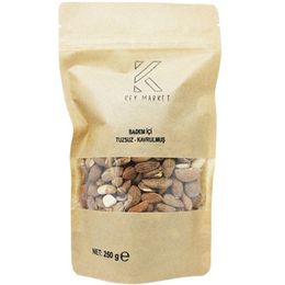Key Market 500 gr Doğal Kavrulmuş Badem İçi