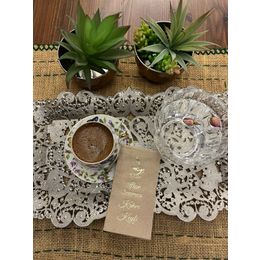 Kidspartim 6x12 cm Gold Yaldızlı Kraft İftar Sonrası Kahve Keyfi Peçete