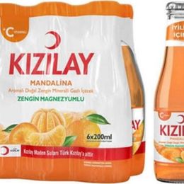 Kızılay 200 ml Mandalina Aromalı Maden Suyu Soda