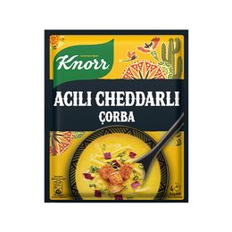 Knor 74 gr Acılı Cheddarlı Çorba