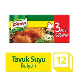 Knorr 12x10 gr Tavuk Suyu Bulyon