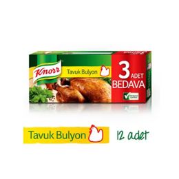 Knorr 12x120 gr Tavuk Suyu Bulyon