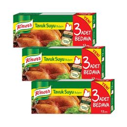 Knorr 3x12 Adet Tavuk Suyu Bulyon