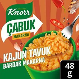 Knorr 48 gr Çabuk Kajun Tavuk Bardak Makarna