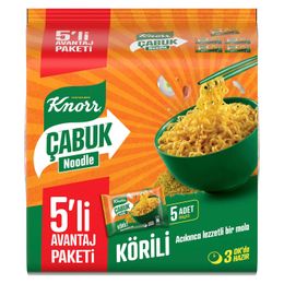 Knorr 5'li 330 gr Çabuk Körili Noodle