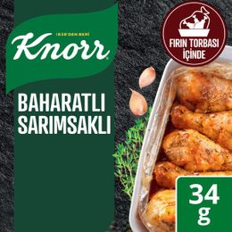 Knorr Baharatlı Sarımsaklı 34 gr Tavuk Çeşni Ailesi