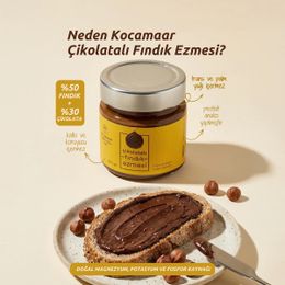 Kocamaar Çiftliği 210 gr Çikolatalı Fındık Ezmesi