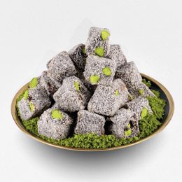 Köksan 1 kg Kakaolu Premium Antep Fıstıklı Çifte Kavrulmuş Lokum
