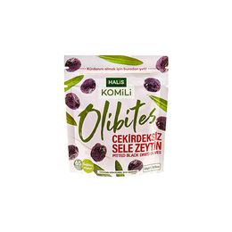 Komili 15 gr Olibites Çekirdeksiz Siyah Sele Zeytin