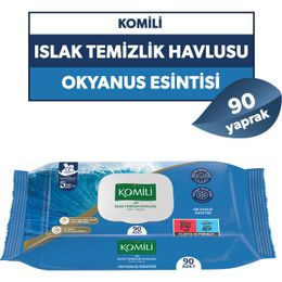 Komili 90'lı Okyanus Esintisi Genel Kullanım Islak Havlu