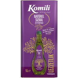Komili Lezzetlik Yumuşak 5 lt Natürel Sızma Zeytinyağı
