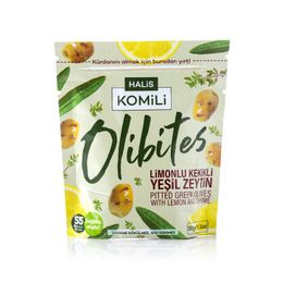 Komili Olibites Limonlu Kekikli 30 gr Yeşil Zeytin