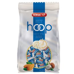 Konak 250 gr Hoop Gofret Tüm Badem Dolgulu Hindistan Cevizi Topları