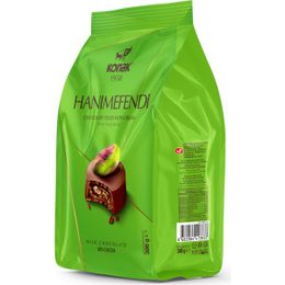 Konak 300 gr Hanımefendi Antep Fıstık Parçacıklı & Dolgulu Sütlü Çikolata