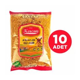 Korcan 10x1 kg Pilavlık Bulgur