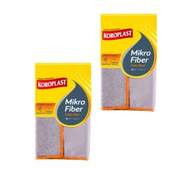 Koroplast 2 Adet Mikrofiber Cam Bezi