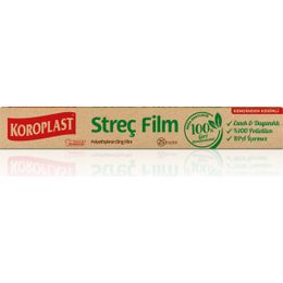 Koroplast 25 m Doğal Streç Film