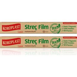 Koroplast 2x25 m Doğal Streç Film