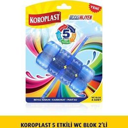 Koroplast 2x50 gr 5 Etkili Wc Blok