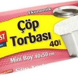 Koroplast 30'lu 40x50 cm Güçlü Küçük Boy Çöp Torbası