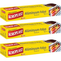 Koroplast 3x8 m Alüminyum Folyo
