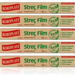 Koroplast 5x25 mt Doğal Streç Film