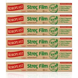 Koroplast 6x25 m Doğal Streç Film