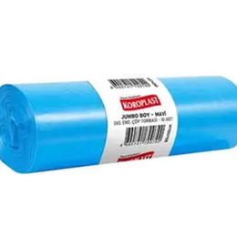 Koroplast Eko Endüstriyel Jumbo Boy Çöp Torbası 10 Adet Mavi 80 x 110 cm