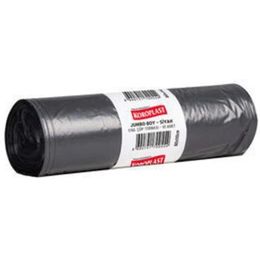 Koroplast Eko Endüstriyel Jumbo Boy Siyah 6'lı 80x100 cm Çöp Torbası