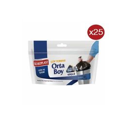 Koroplast Ekstra Güçlü Orta Boy 25x15 Adet Çöp Poşeti