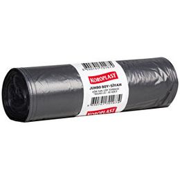 Koroplast Endüstriyel Jumbo Boy 80x110 cm Siyah 10'lu Paket Çöp Torbası