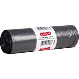 Koroplast Extra Dayanıklı Battal Boy 72x95 Siyah Çöp Poşeti
