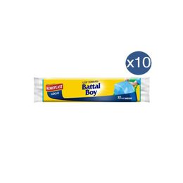 Koroplast Güçlü Battal Boy 72x95 cm 10x10 Adet Çöp Poşeti