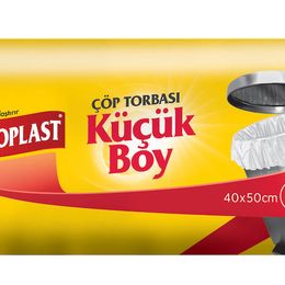 Koroplast Güçlü Küçük Boy 30x50 Adet Çöp Torbası