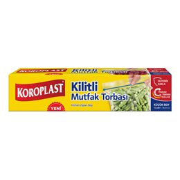 Koroplast Küçük Boy 12'li Kilitli Mutfak Torbası