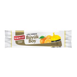 Koroplast Mandarin Kokulu 10'lu Büyük Boy Çöp Torbası