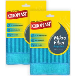 Koroplast Mikrofiber Banyo Bezi 2'li x 2 Paket